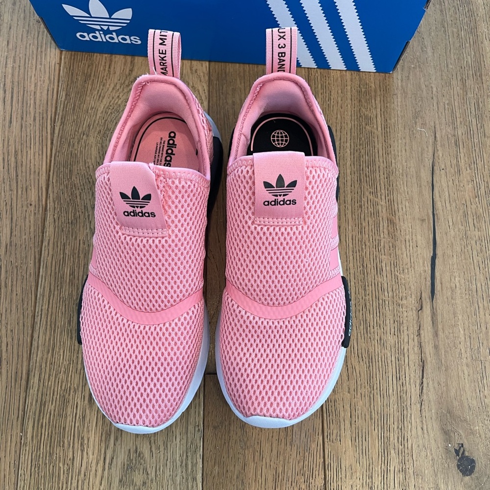 Adidas Pink Mesh Sneakers